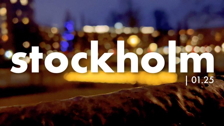 stockholm. (a video journal)